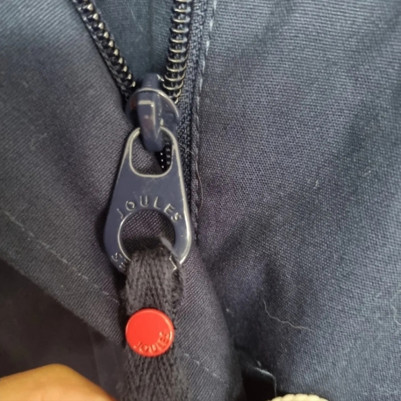 Joules navy Coast waterproof jacket Uk 10 - Picture 7 of 8